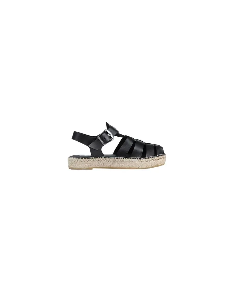 Karl Lagerfeld KAMINI STACK GLADIATOR SANDAL  - SCHUHE - Espadrillesauf YOOX.COM Schwarz