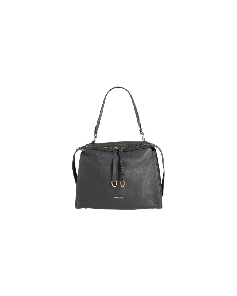 La Martina TASCHEN - Schultertaschenauf YOOX.COM Schwarz