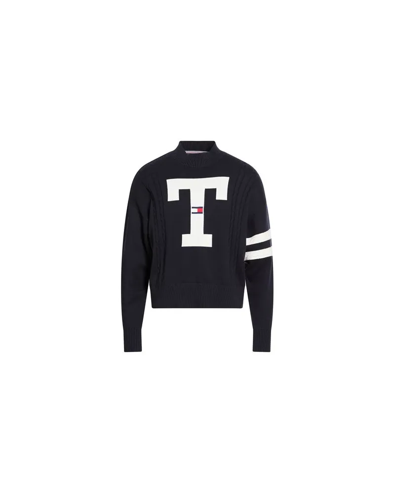 Tommy Hilfiger STRICKWAREN - Rollkragenpulloverauf YOOX.COM Marineblau
