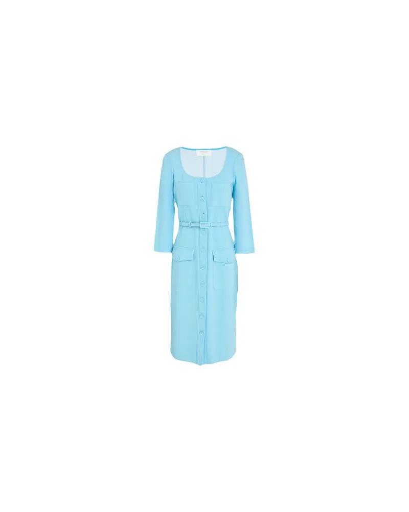 SPORTMAX KLEIDER - Midi-Kleiderauf YOOX.COM Hellblau