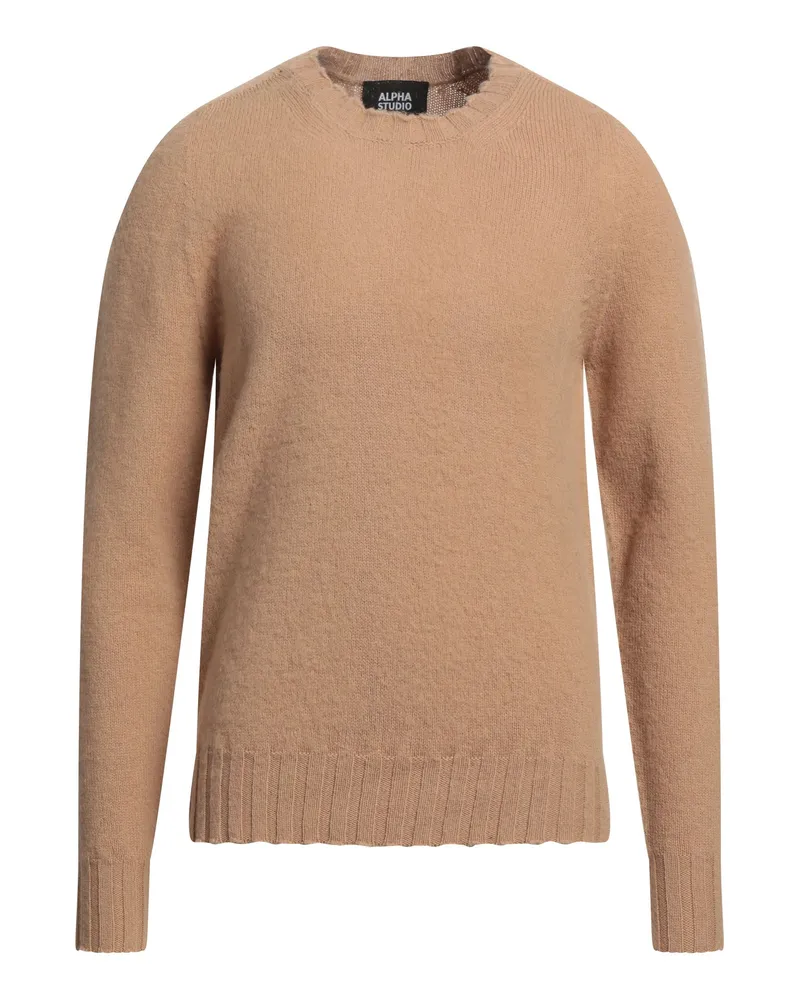 Alpha Studio Pullover Sand