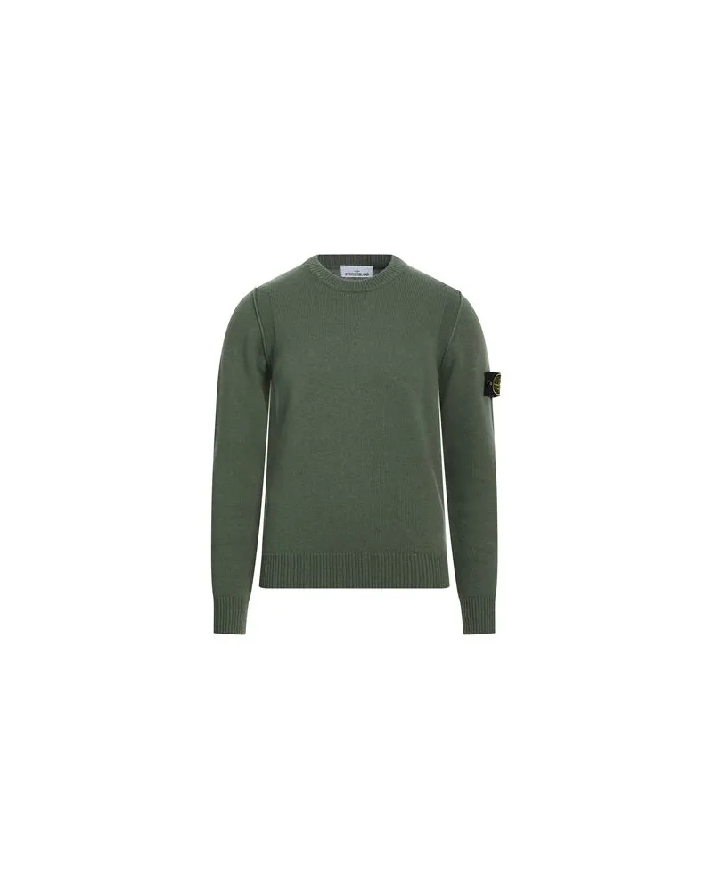 Stone Island STRICKWAREN - Pulloverauf YOOX.COM Militärgrün