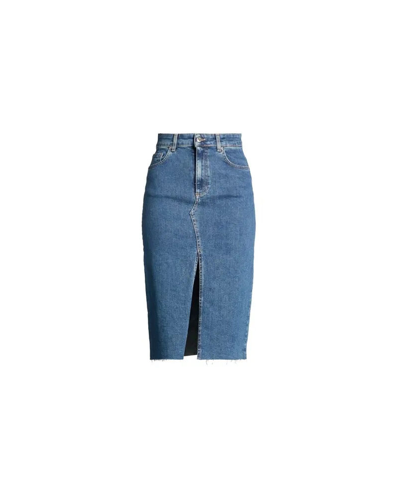 Guess HOSEN & RÖCKE - Jeansröckeauf YOOX.COM Blau