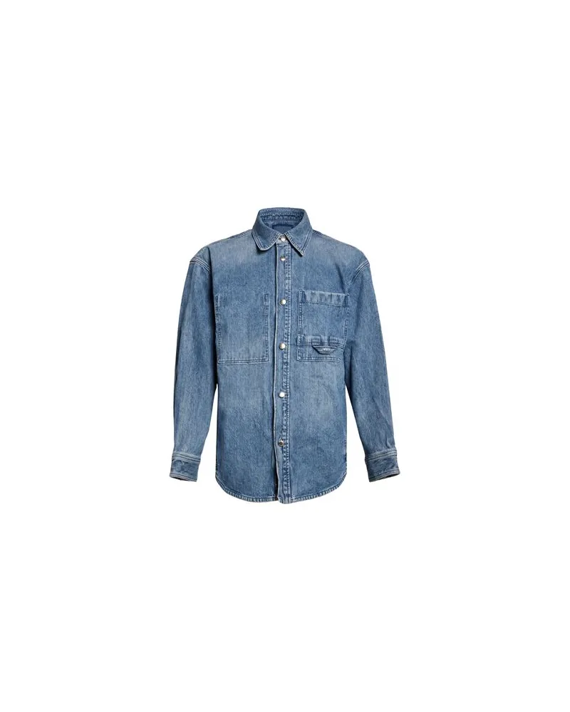 Wooyoungmi JACKEN & MÄNTEL - Jeansjacken/Mäntelauf YOOX.COM Blau