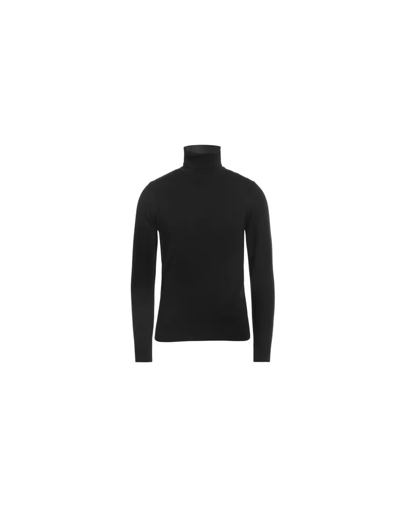Alpha Studio STRICKWAREN - Rollkragenpulloverauf YOOX.COM Schwarz