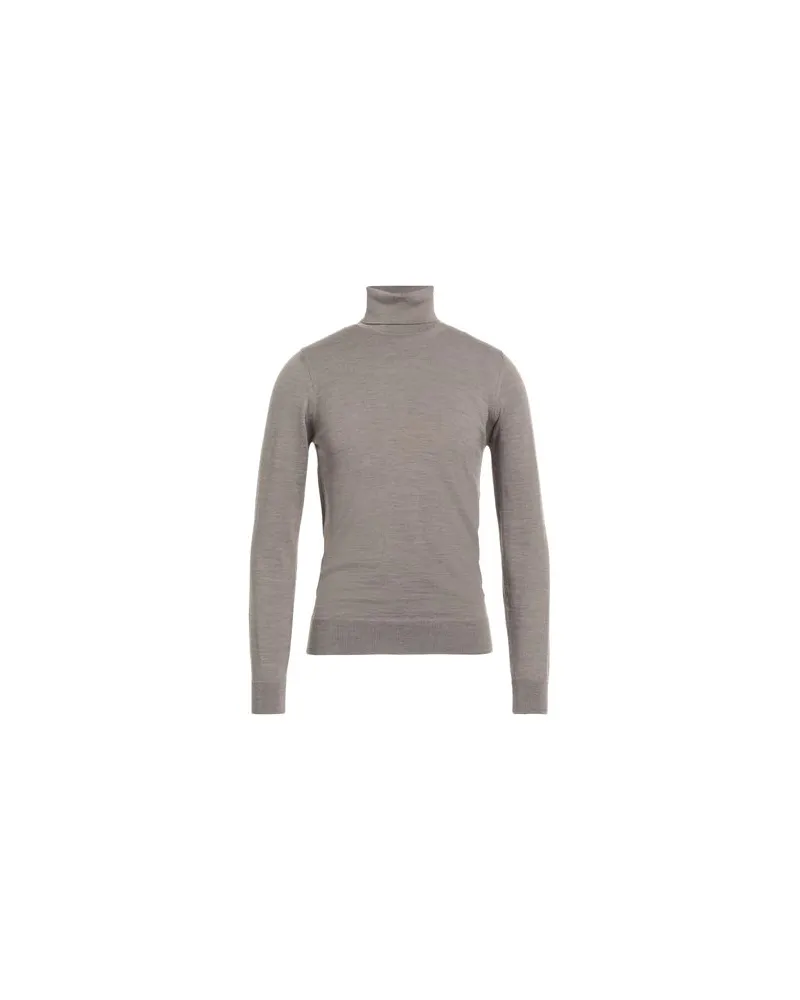 Alpha Studio STRICKWAREN - Rollkragenpulloverauf YOOX.COM Khaki