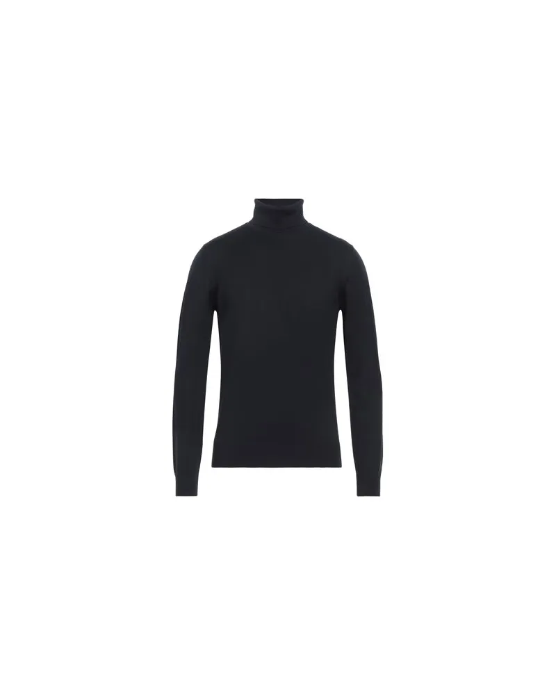 Alpha Studio STRICKWAREN - Rollkragenpulloverauf YOOX.COM Nachtblau