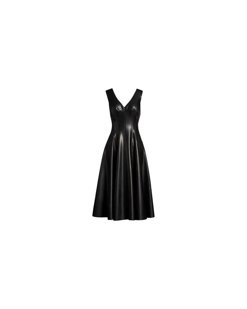 Norma Kamali KLEIDER - Midi-Kleiderauf YOOX.COM Schwarz
