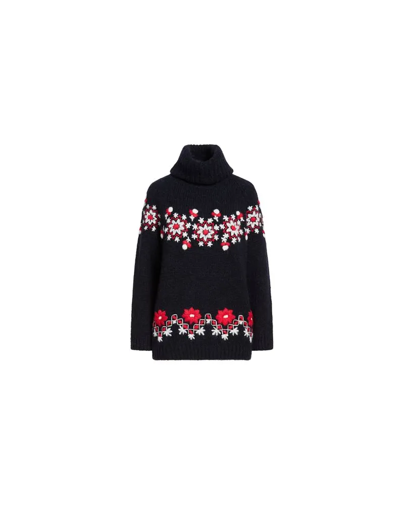 Moncler STRICKWAREN - Rollkragenpulloverauf YOOX.COM Marineblau