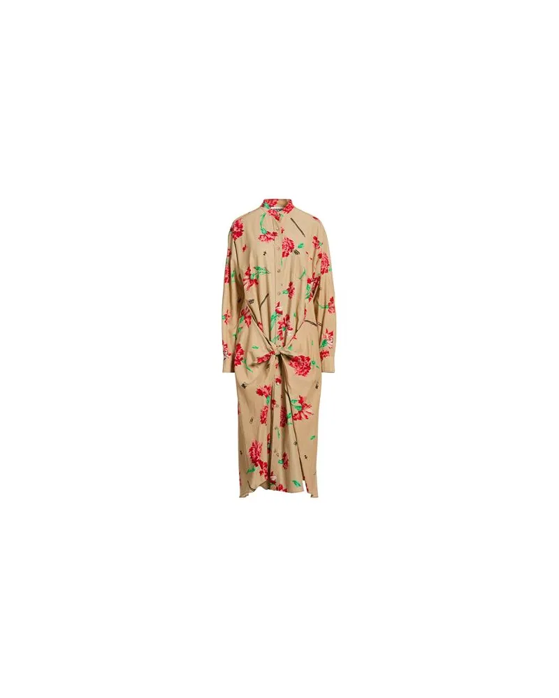 Moschino KLEIDER - Midi-Kleiderauf YOOX.COM Sand