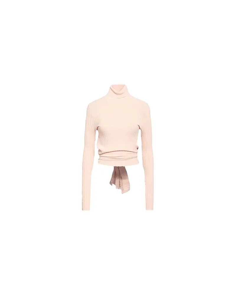 Moschino STRICKWAREN - Rollkragenpulloverauf YOOX.COM Hellrosa