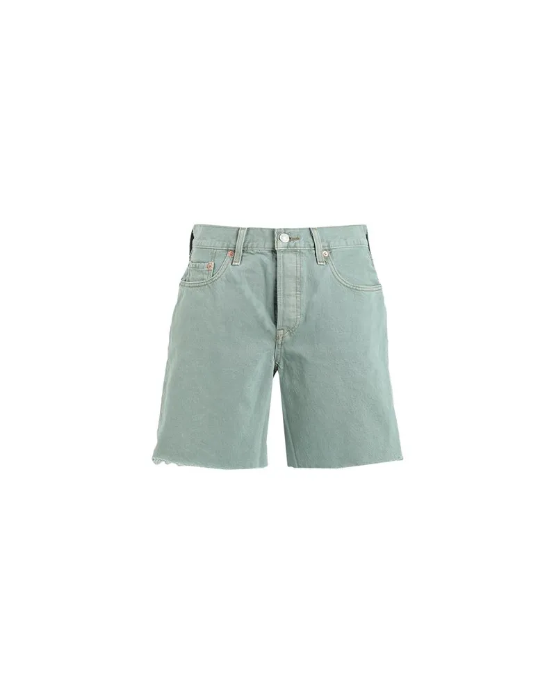 Levi's 501®90S SHORT  - HOSEN & RÖCKE - Jeansshortsauf YOOX.COM Salbeigrün