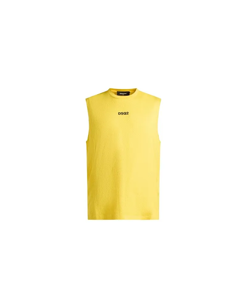 Dsquared2 TOPS - T-shirtsauf YOOX.COM Gelb
