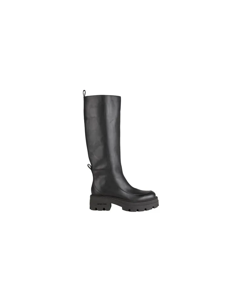 Sergio Rossi SCHUHE - Stiefelauf YOOX.COM Schwarz