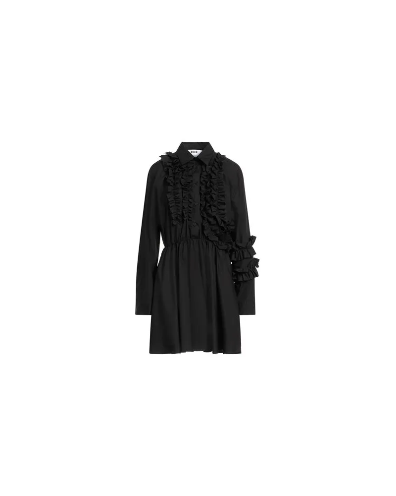 MSGM KLEIDER - Mini-Kleiderauf YOOX.COM Schwarz