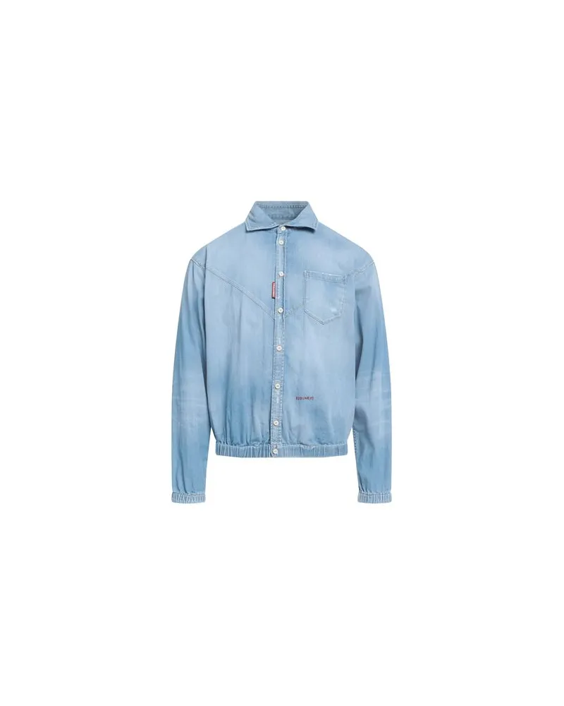 Dsquared2 TOPS - Jeanshemdenauf YOOX.COM Blau