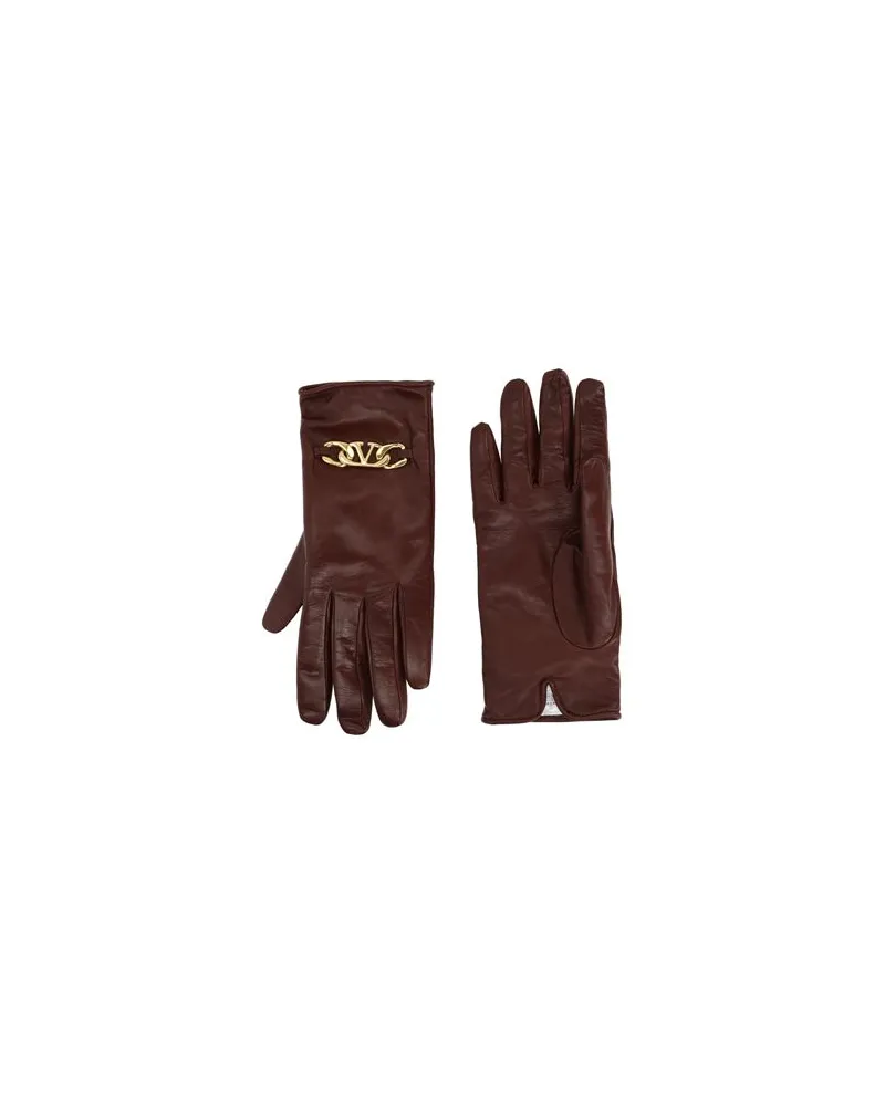 Valentino Garavani ACCESSOIRES - Handschuheauf YOOX.COM Schokobraun