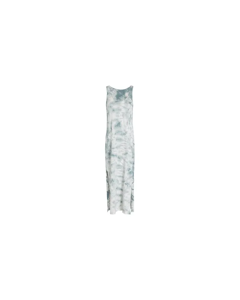Majestic KLEIDER - Midi-Kleiderauf YOOX.COM Salbeigrün