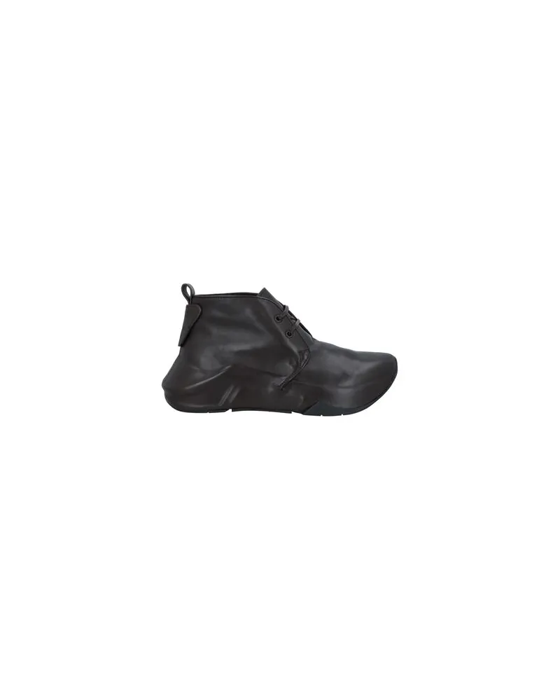 Giorgio Armani SCHUHE - Stiefelettenauf YOOX.COM Dunkelbraun