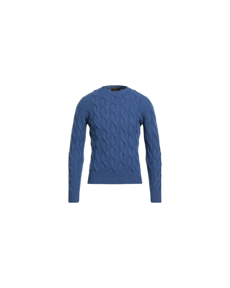 MOORER STRICKWAREN - Pulloverauf YOOX.COM Blau