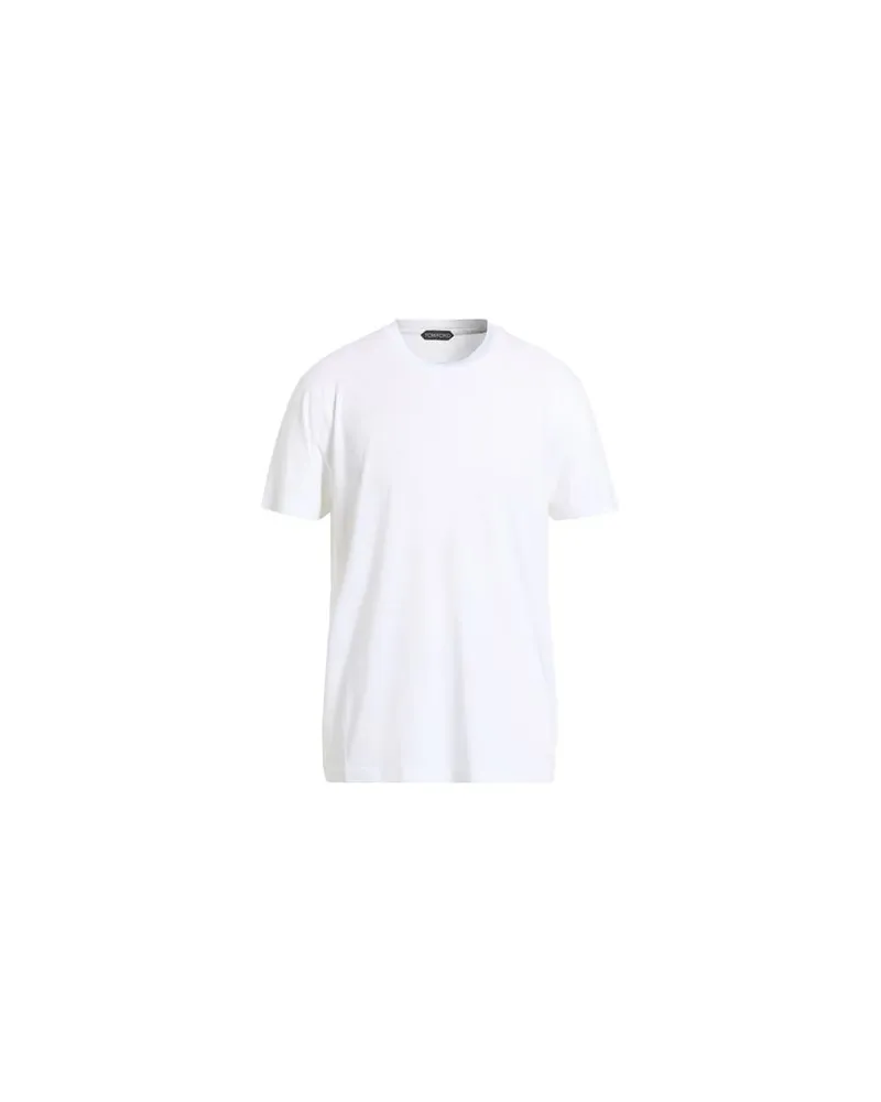 Tom Ford TOPS - T-shirtsauf YOOX.COM Cremeweiß