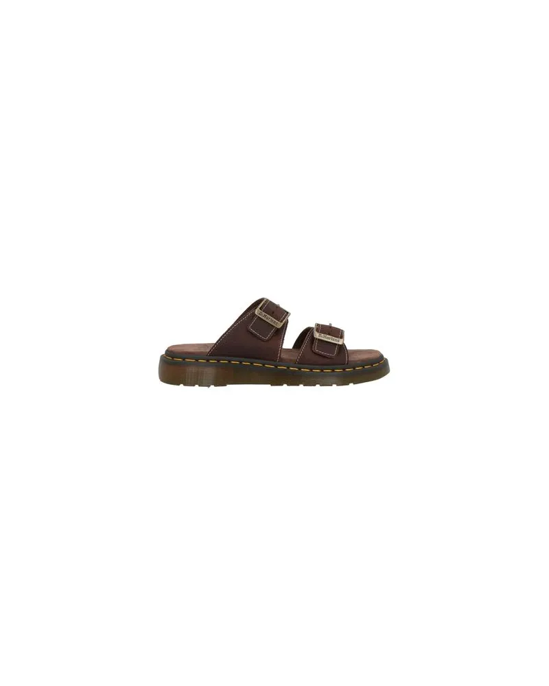 Dr.Martens JOSEF BROWN GRIZZLY - SCHUHE - Sandalenauf YOOX.COM Braun