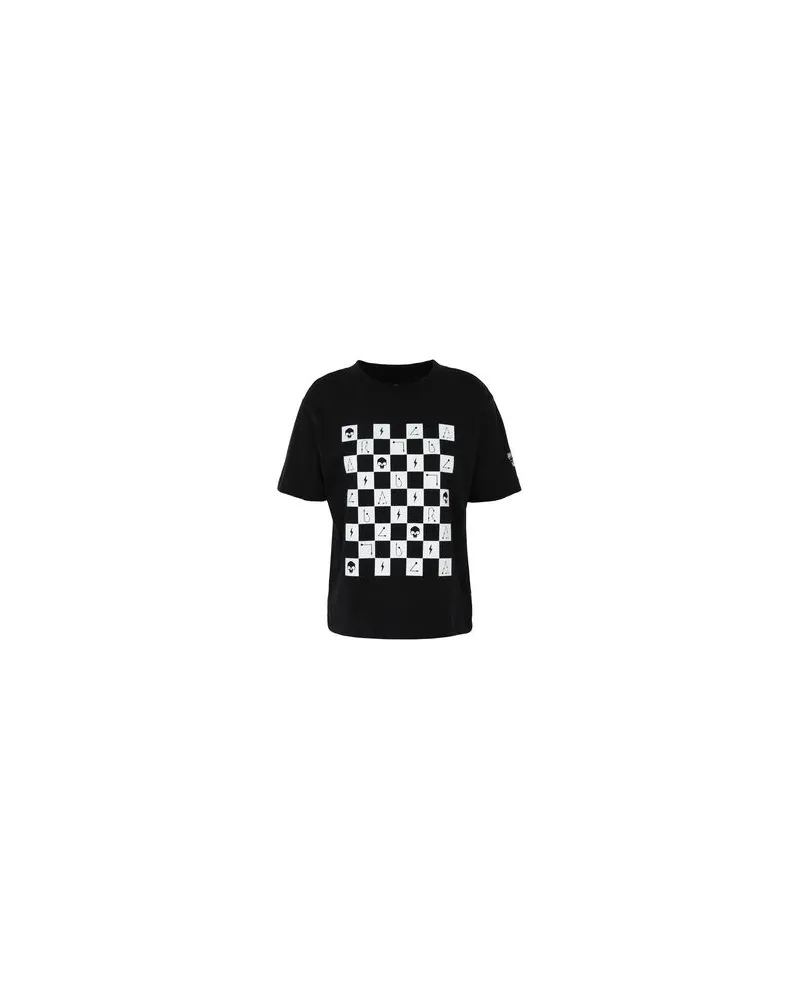Vans WM DARK ARTS BOXY TEE   - TOPS - T-shirtsauf YOOX.COM Schwarz