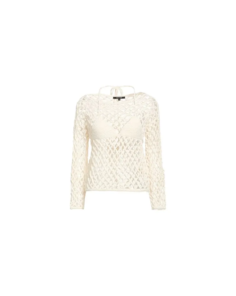 BOTTER STRICKWAREN - Pulloverauf YOOX.COM Cremeweiß