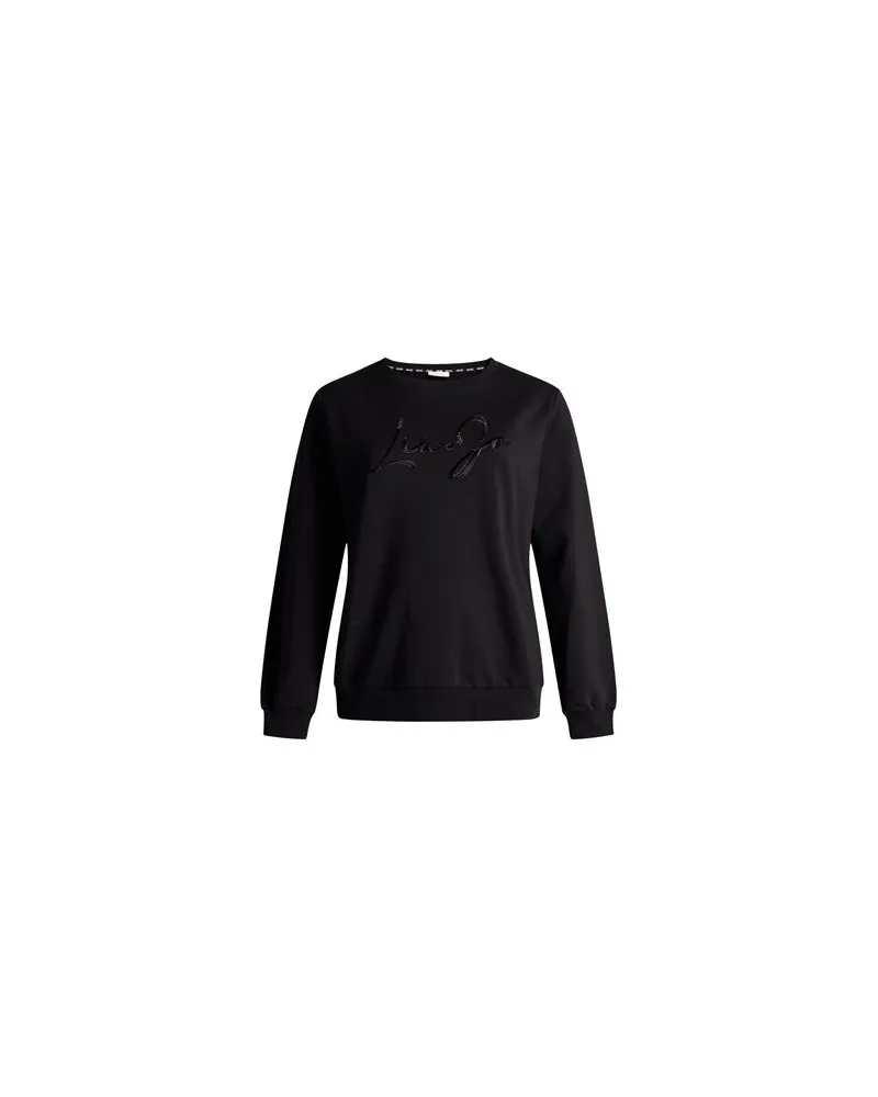 Liu Jo TOPS - Sweatshirtsauf YOOX.COM Schwarz
