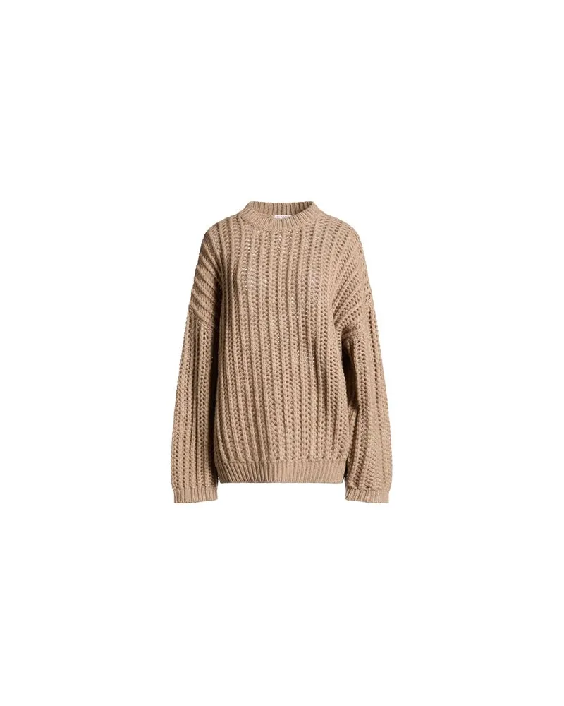Brunello Cucinelli STRICKWAREN - Pulloverauf YOOX.COM Beige
