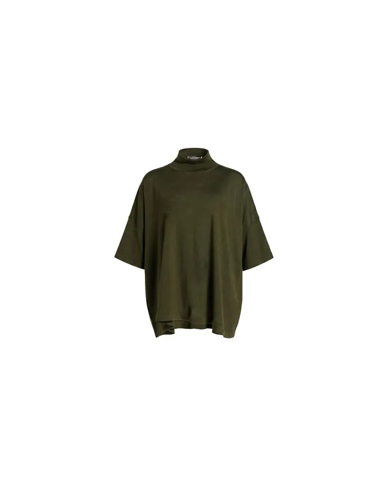 Gentryportofino STRICKWAREN - Rollkragenpulloverauf YOOX.COM Militärgrün