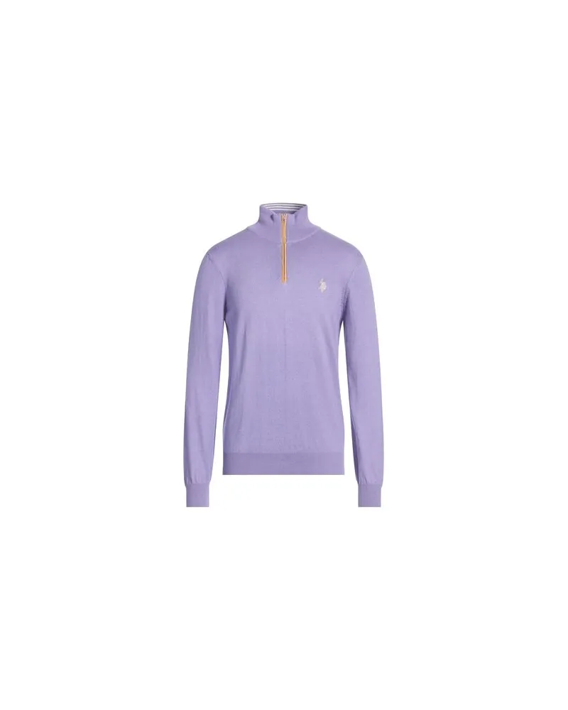 U.S. Polo Assn.  STRICKWAREN - Rollkragenpulloverauf YOOX.COM Lila
