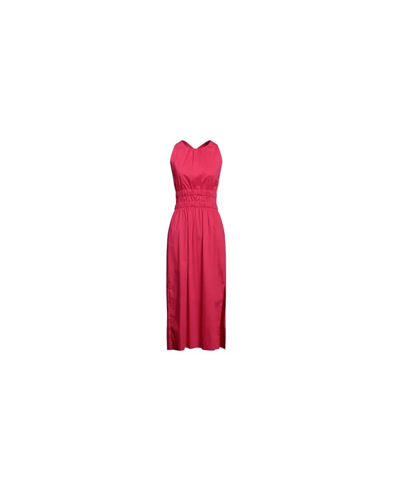 Semicouture KLEIDER - Maxi-Kleiderauf YOOX.COM Magenta