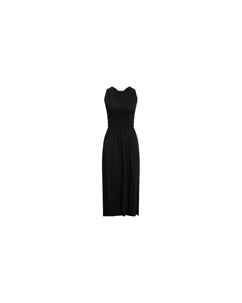 Semicouture KLEIDER - Maxi-Kleiderauf YOOX.COM Schwarz