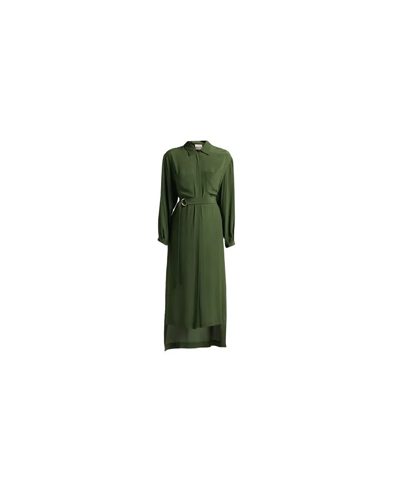 Semicouture KLEIDER - Midi-Kleiderauf YOOX.COM Militärgrün