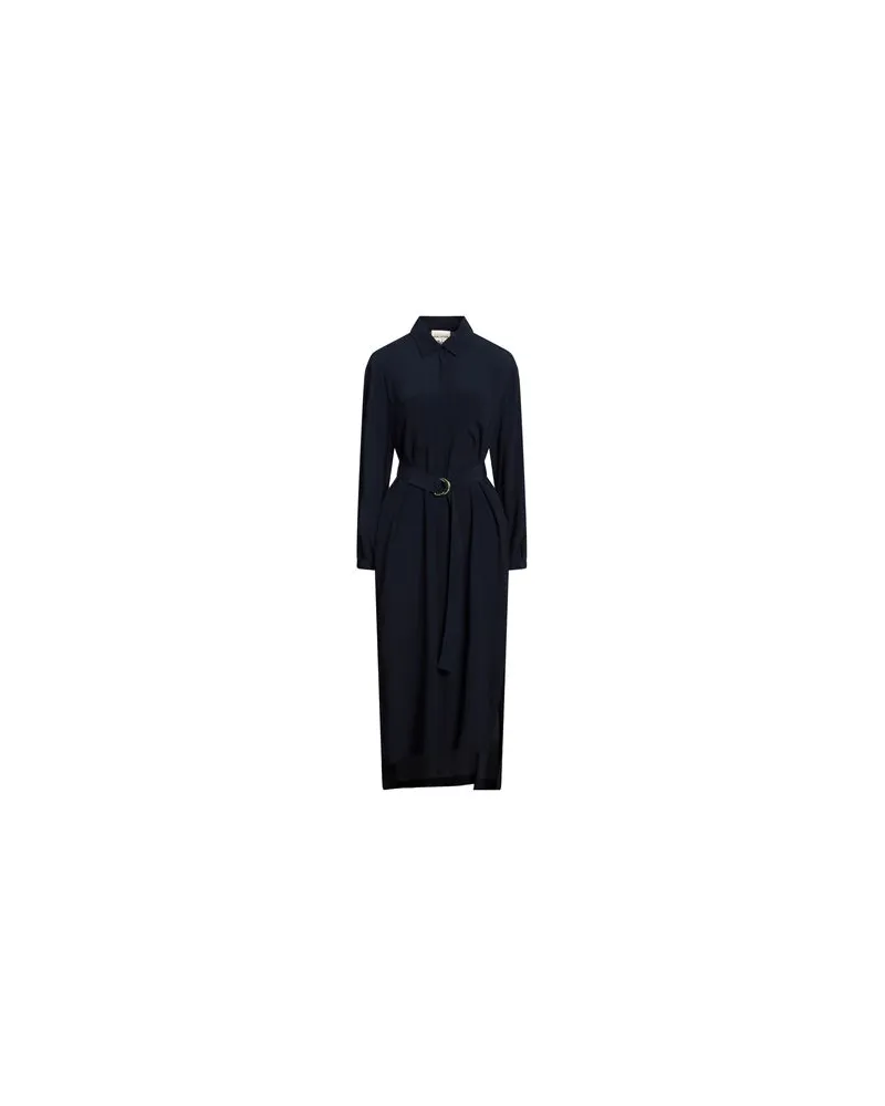 Semicouture KLEIDER - Midi-Kleiderauf YOOX.COM Marineblau