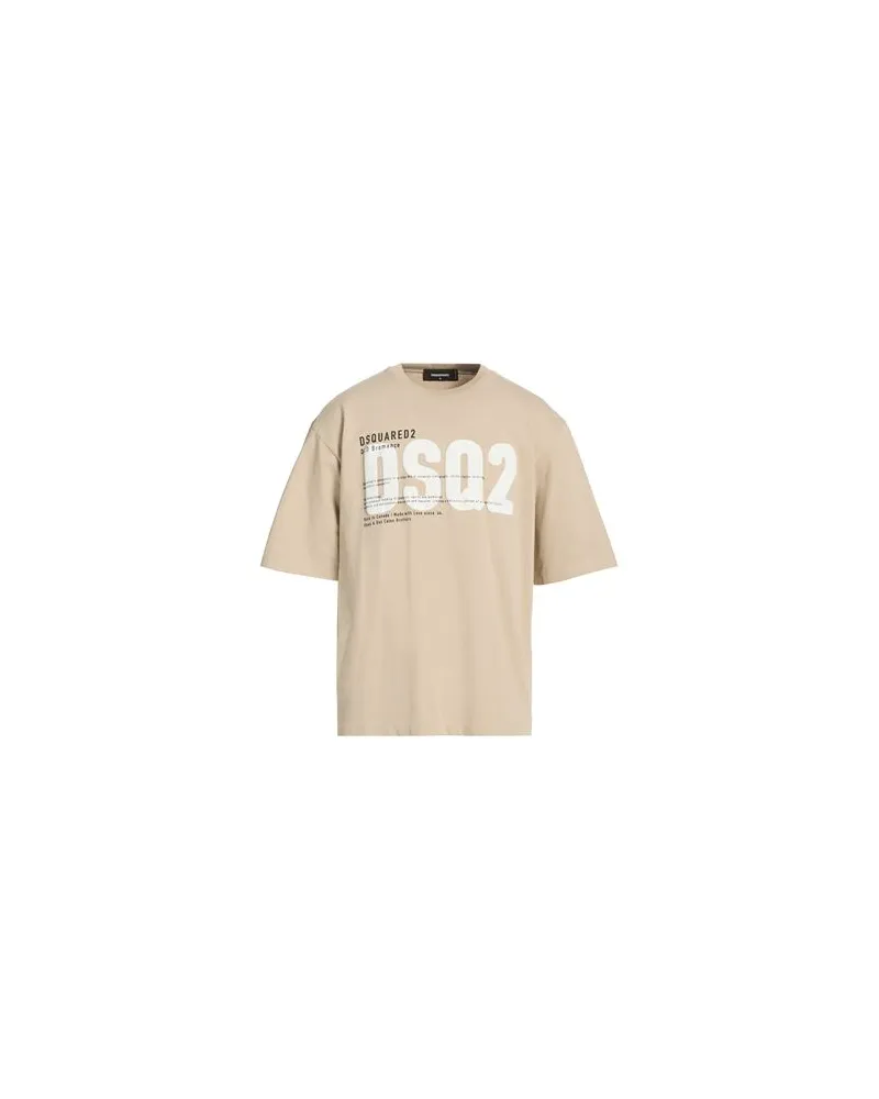 Dsquared2 TOPS - T-shirtsauf YOOX.COM Beige