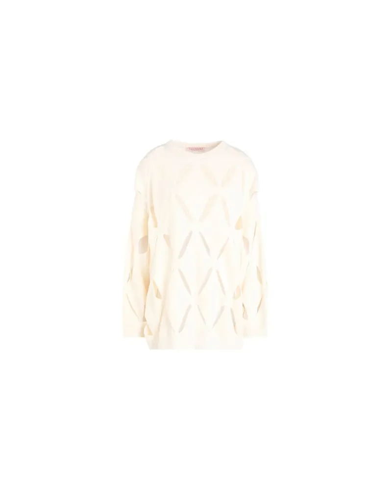 Valentino Garavani STRICKWAREN - Pulloverauf YOOX.COM Cremeweiß