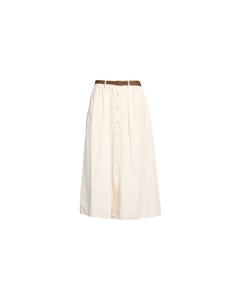 Kocca HOSEN & RÖCKE - Midi-Röckeauf YOOX.COM Elfenbein