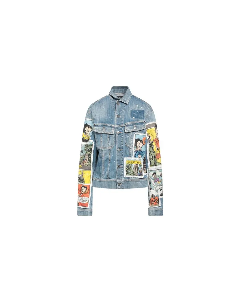 Dsquared2 BETTY BOOP™ - JACKEN & MÄNTEL - Jeansjacken/Mäntelauf YOOX.COM Blau
