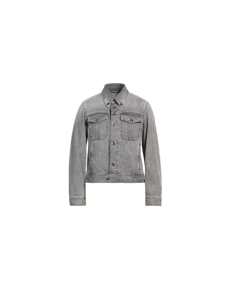 Versace JACKEN & MÄNTEL - Jeansjacken/Mäntelauf YOOX.COM Grau