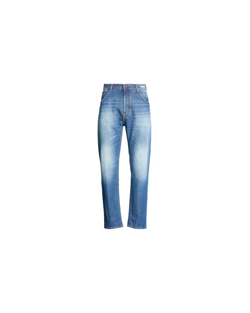 UNIFORM HOSEN & RÖCKE - Jeanshosenauf YOOX.COM Blau