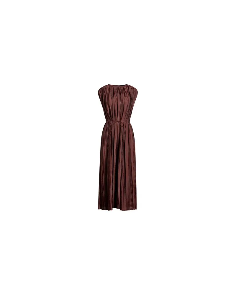 Roberto Collina KLEIDER - Maxi-Kleiderauf YOOX.COM Braun