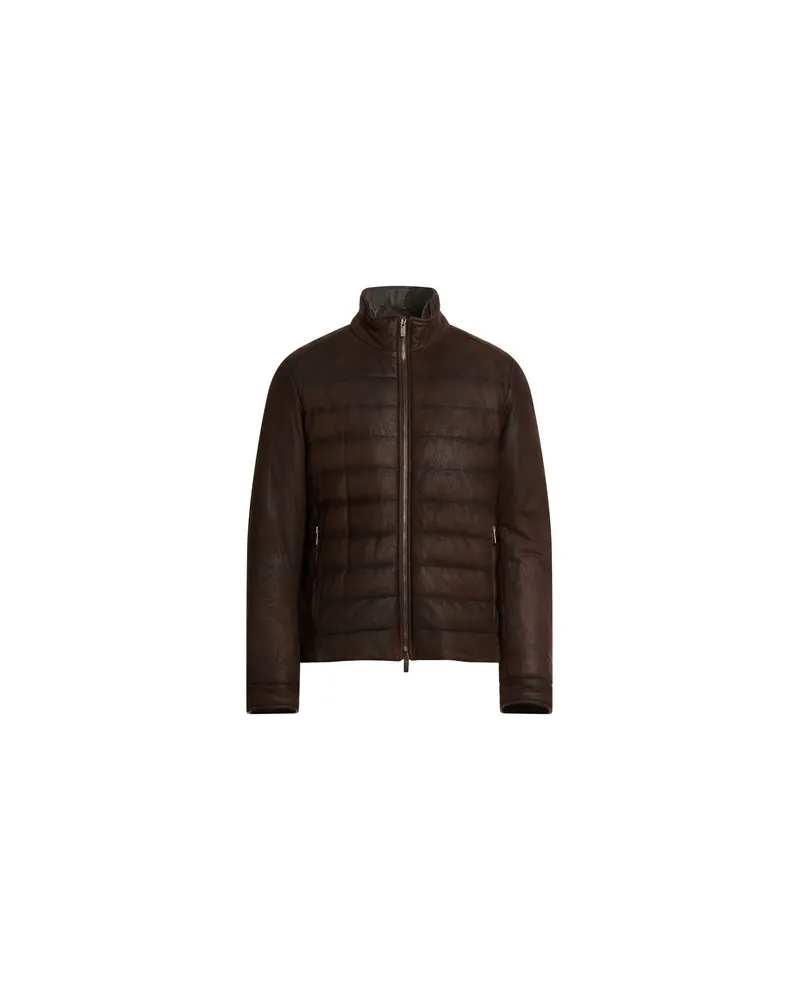 TOD'S JACKEN & MÄNTEL - Pufferjacken & Daunenjackenauf YOOX.COM Schokobraun