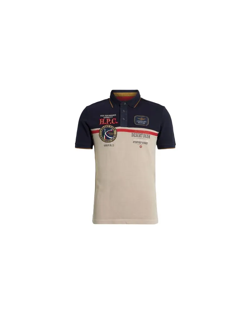 Aeronautica Militare TOPS - Poloshirtsauf YOOX.COM Maulwurfsgrau
