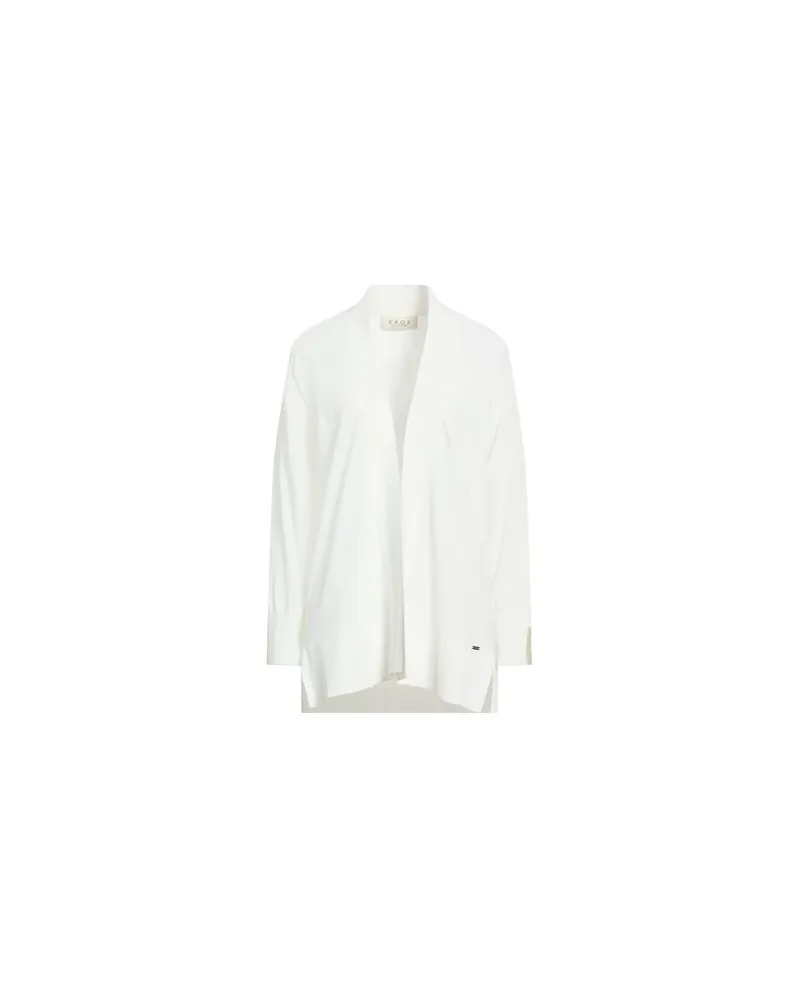 Kaos STRICKWAREN - Strickjackenauf YOOX.COM Weiß