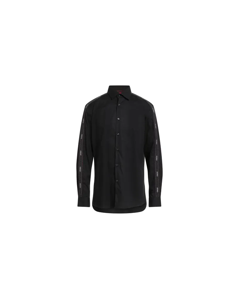 HUGO BOSS TOPS - Hemdenauf YOOX.COM Schwarz