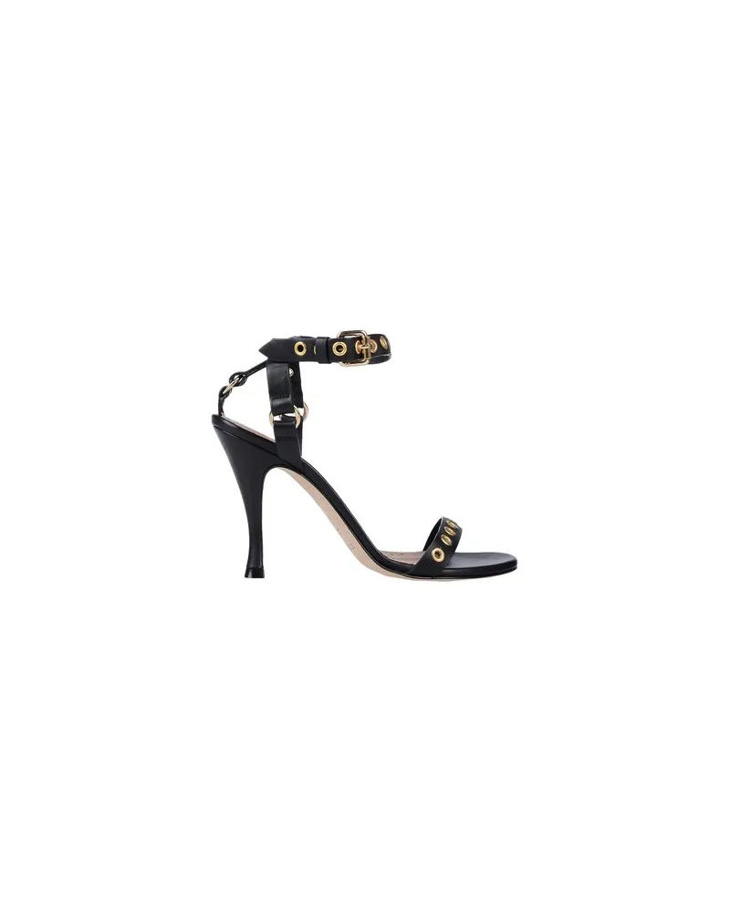 Twin-Set SCHUHE - Sandalenauf YOOX.COM Schwarz