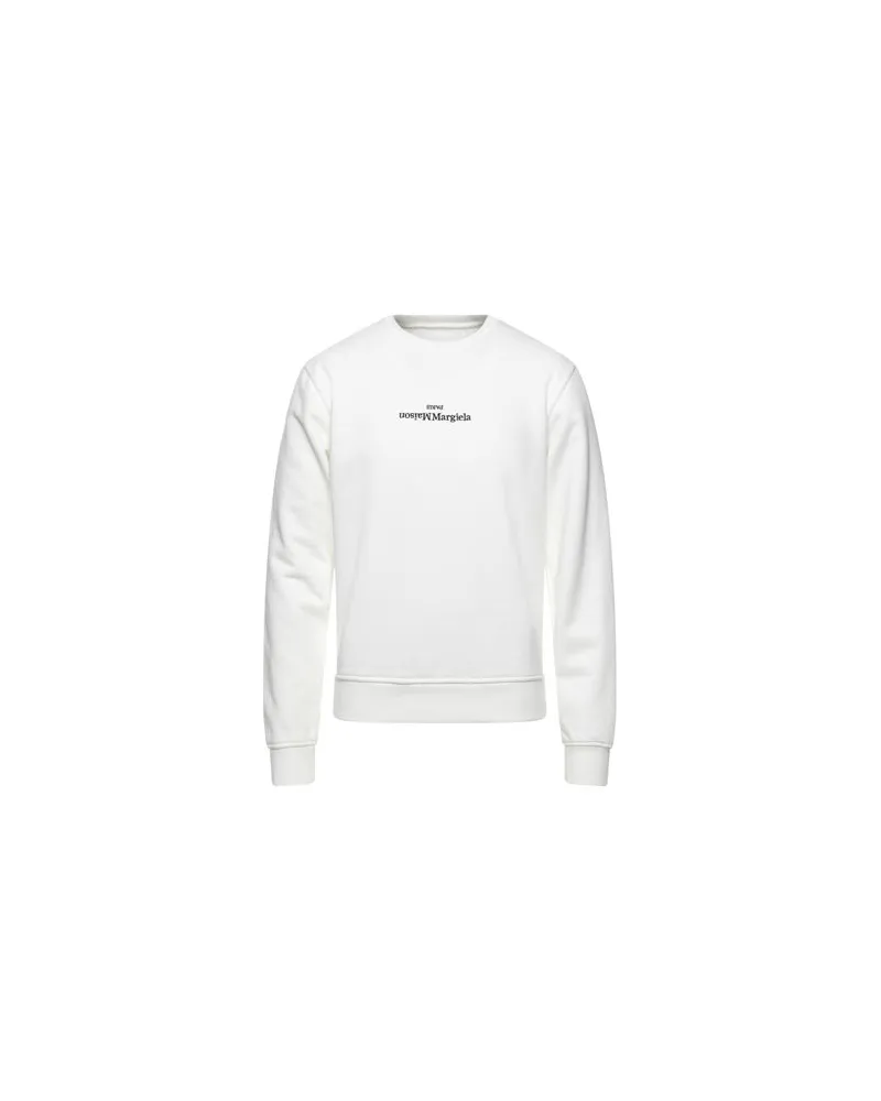 Maison Margiela TOPS - Sweatshirtsauf YOOX.COM Weiß