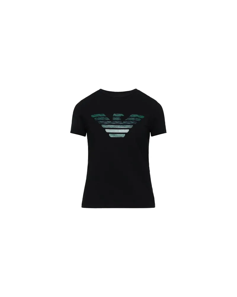 Emporio Armani TOPS - T-shirtsauf YOOX.COM Schwarz